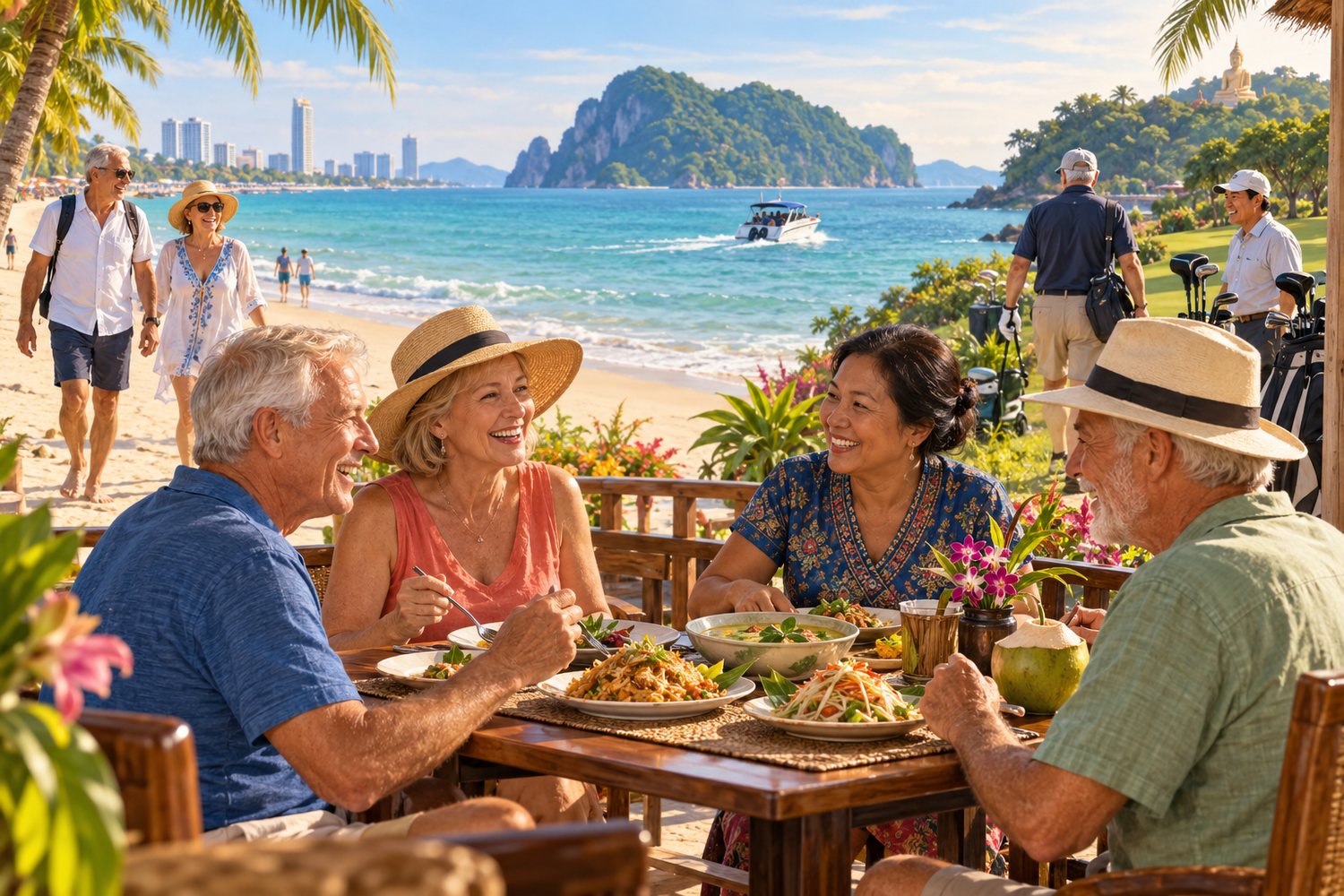 The retirement lifestyle in Pattaya